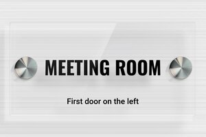 Office Door Signs - Meeting Room Door Sign - transparent - screws-spacer - en-uk-meeting-room-sign-003-1-1748950822322