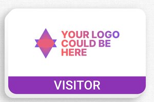 Magnetic Name Badges - Badge Foam PVC - custom - badge - en-uk-name-plate-003-4-1748953298605