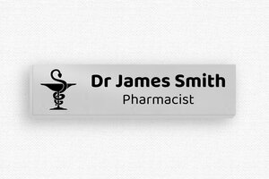 Magnetic Name Badges - Badge Printed Aluminium - anodise-noir - badge - en-uk-name-plate-005-3-1748953302246