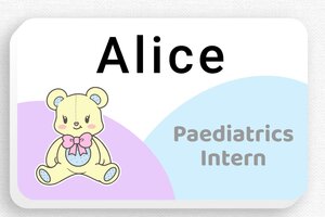 Magnetic Name Badges - Badge Foam PVC - custom - badge - en-uk-name-plate-019-4-1748953256905