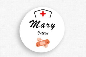 Round Signs - Badge Foam PVC - custom - badge - en-uk-name-plate-025-3-1748953306512