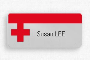 Magnetic Name Badges - Badge Printed Aluminium - anodise-noir - badge - en-uk-name-plate-036-3-1748962902318