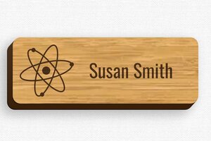 Name Badges - Badge Engraved Wood - bambou - badge - en-uk-name-plate-049-3-1748963996284 Name Badges - Badge Engraved Wood - bambou - badge - en-uk-name-plate-049-3-1748963996284