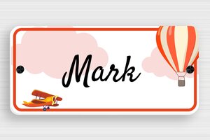 Children's Door Signs - Foam PVC - custom - screws-caps - en-uk-name-sign-016-1-1748952705672