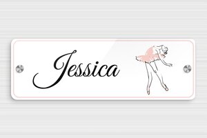 Children's Door Signs - Printed Plexiglass - custom - screws-caps - en-uk-name-sign-018-1-1748952689556