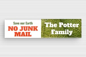 No Junk Mail Signs - Printed Plexiglass - custom - none - en-uk-no-advertising-quad-002-4-1748951106328