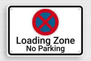 Private Parking Signs - Sign ‘Loading Zone – No Parking' - custom - screws - en-uk-no-parking-sign-001-1-1748954130682 Private Parking Signs - Sign ‘Loading Zone – No Parking' - custom - screws - en-uk-no-parking-sign-001-1-1748954130682