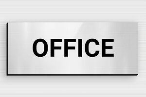 Office Door Signs - PVC Office Door Sign - gris-brillant-noir - glue - en-uk-office-sign-008-1-1748950750904