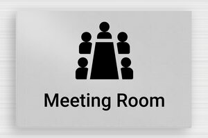 Office Door Signs - Aluminum Sign for the Meeting Room - anodise-noir - glue - en-uk-office-sign-meeting-room-002-3-1748949338016