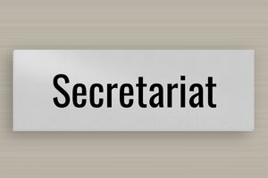 Office Signs - Secretariat Sign - anodise-noir - glue - en-uk-office-signage-005-3-1748949307393