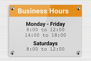 Open Hours Signs - Printed Plexiglass - custom - screws-caps - en-uk-opening-hours-sign-001-3-1748946389273 Open Hours Signs - Printed Plexiglass - custom - screws-caps - en-uk-opening-hours-sign-001-3-1748946389273