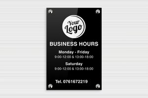 Open Hours Signs - Engraved Plexiglass - noir-blanc - screws-caps - en-uk-opening-hours-sign-business-003-0-1748946514399 Open Hours Signs - Engraved Plexiglass - noir-blanc - screws-caps - en-uk-opening-hours-sign-business-003-0-1748946514399
