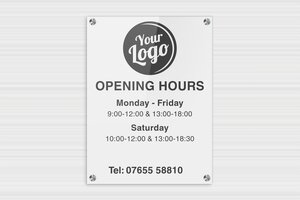Open Hours Signs - Printed Plexiglass - custom - screws-spacer-large - en-uk-opening-hours-sign-business-003-4-1748946474291 Open Hours Signs - Printed Plexiglass - custom - screws-spacer-large - en-uk-opening-hours-sign-business-003-4-1748946474291