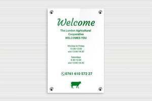Open Hours Signs - Engraved Plexiglass - blanc-vert - screws-caps - en-uk-opening-time-sign-business-002-1-1748946505948 Open Hours Signs - Engraved Plexiglass - blanc-vert - screws-caps - en-uk-opening-time-sign-business-002-1-1748946505948