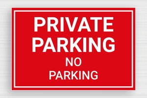 Parking Signs - Private Parking Sign, 'No Parking' - rouge-blanc - glue - en-uk-parking-003-4-1748954032353 Parking Signs - Private Parking Sign, 'No Parking' - rouge-blanc - glue - en-uk-parking-003-4-1748954032353