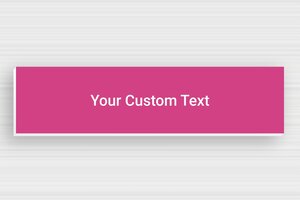 Pink Signs - Engraved PVC - rose-blanc - none - en-uk-pink-color-sign-001-1-1748958718656