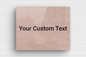 Rectangular Signs - Printed mirror plexiglass - miroir-rose-noir - none - en-uk-pink-color-sign-001-2-1748958723492