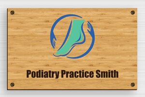 Wood Signs - Printed Wood - bambou - screws-caps - en-uk-podiatry-practice-sign-wood-005-3-1748963647946 Wood Signs - Printed Wood - bambou - screws-caps - en-uk-podiatry-practice-sign-wood-005-3-1748963647946
