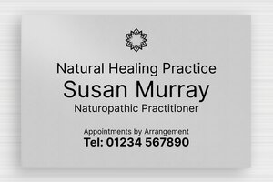 Aluminium Business Signs - Printed Aluminium - anodise-noir - glue - en-uk-practice-sign-aluminum-001-3-1748956627552