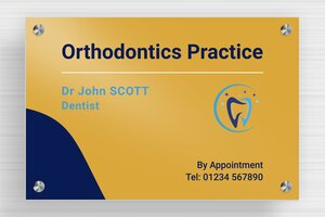 Aluminium Signs - Printed Aluminium - or-blanc - screws-spacer - en-uk-practice-sign-aluminum-002-5-1748956696468