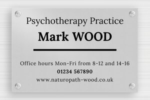 Aluminium Signs - Printed Aluminium - anodise-noir - suction-cup - en-uk-practice-sign-aluminum-004-1-1748956774539