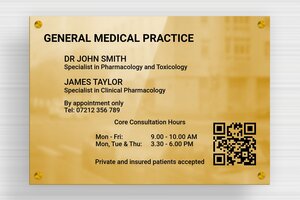 Brass Business Signs - Printed brass - poli-noir - screws-spacer - en-uk-practice-sign-brass-002-4-1748957361815 Brass Business Signs - Printed brass - poli-noir - screws-spacer - en-uk-practice-sign-brass-002-4-1748957361815