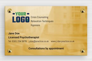 Brass Business Signs - Printed brass - poli-noir - screws-caps - en-uk-practice-sign-brass-014-3-1748963785318 Brass Business Signs - Printed brass - poli-noir - screws-caps - en-uk-practice-sign-brass-014-3-1748963785318