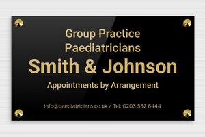 Acrylic Business Signs - Engraved Plexiglass - noir-or - screws-caps - en-uk-practice-sign-plexi-002-4-1748957578802 Acrylic Business Signs - Engraved Plexiglass - noir-or - screws-caps - en-uk-practice-sign-plexi-002-4-1748957578802