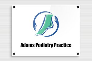 Business Signs - Printed Plexiglass - custom - screws-spacer - en-uk-practice-sign-plexiglass-010-3-1748963270876