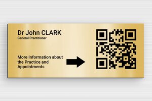 PVC Business Signs - Printed PVC - or-brosse-noir - glue - en-uk-practice-sign-pvc-002-5-1748957850821