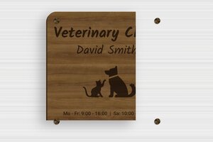 Design Your Own Signs - Engraved Wood - noyer - screws-caps - en-uk-practice-sign-wood-003-3-1748963629905