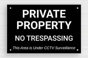 Private Property Signs - Sign 'Private Property, Area Under Video Surveillance' - noir-blanc - screws - en-uk-private-property-sign-005-1-1748952261580