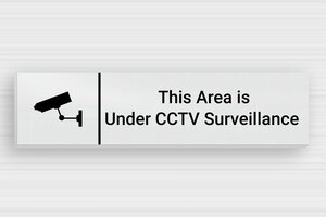 Sign 'No Entry, Video Surveillance' - brosse-noir - glue - en-uk-private-sign-004-1-1748952161121