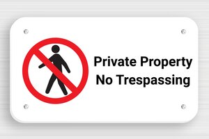 Private Property Signs - Private Property, No Trespassing Sign - custom - screws - en-uk-private-sign-020-1-1748952221560