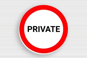 Private Property Signs - Round Sign 'Private Property' - custom - glue - en-uk-private-sign-025-2-1748952138228