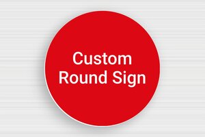Red Signs - Engraved PVC - rouge-blanc - none - en-uk-red-color-sign-001-3-1748958815547