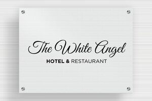 Restaurant Signs - Printed Aluminium - brosse-noir - screws-spacer - en-uk-restaurant-sign-001-1-1748945773376 Restaurant Signs - Printed Aluminium - brosse-noir - screws-spacer - en-uk-restaurant-sign-001-1-1748945773376