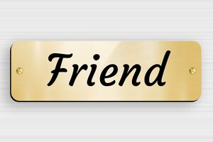 Horse Signs - Engraved PVC - or-brillant-noir - screws - en-uk-sector-association-box-horse-001-3-1748948694953