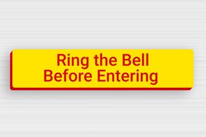 Self-adhesive Doorbell Signs - Sign 'Please Ring' - jaune-rouge - glue - en-uk-self-adhesive-door-sign-001-2-1748954968407