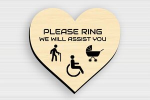 Self-adhesive Doorbell Signs - Printed PVC - erable-noir - glue - en-uk-self-adhesive-door-sign-003-3-1748955042547