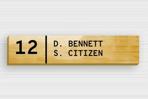 Brass Signs - Engraved brass - poli-noir - glue - en-uk-self-adhesive-door-sign-005-4-1748955096344