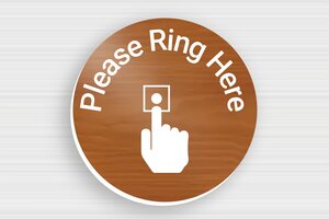 Self-adhesive Doorbell Signs - Sign 'Please ring before entering' - poirier-blanc - glue - en-uk-self-adhesive-doorbell-sign-002-1-1748954994080
