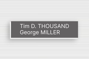 Self-adhesive Post Box Signs - Engraved PVC - gris-souris-blanc - glue - en-uk-self-adhesive-mailbox-sign-002-3-1748960395804