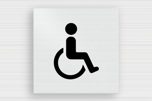 Aluminium Signs - Aluminum Sign Accessible - brosse-noir - glue - en-uk-sign-aluminum-008-1-1748961839458