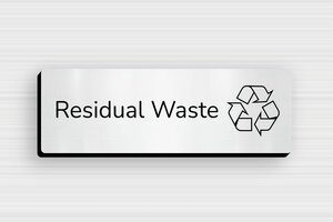 Marking Signs - Sign 'Residual Waste' - gris-brosse-noir - glue - en-uk-sign-identification-plate-003-2-1748955541607 Marking Signs - Sign 'Residual Waste' - gris-brosse-noir - glue - en-uk-sign-identification-plate-003-2-1748955541607
