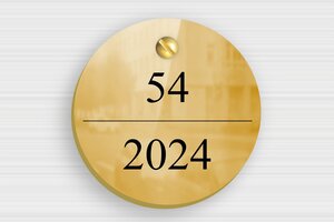 Round Signs - Printed brass - poli-noir - screws - en-uk-sign-identification-plate-003-3-1748955548843