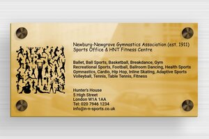 Sport Signs - Printed brass - poli-noir - screws-spacer - en-uk-sports-club-sign-002-4-1748955892365