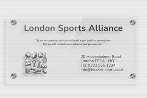 Signs by Area - Transparent Plexiglass - transparent - screws-spacer - en-uk-sports-club-sign-002-5-1748955902680 Signs by Area - Transparent Plexiglass - transparent - screws-spacer - en-uk-sports-club-sign-002-5-1748955902680