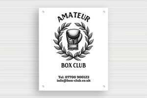Rectangular Signs - Foam PVC - custom - holes-only - en-uk-sports-club-sign-004-3-1748956000059