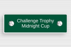 Trophy Plaques - Engraved PVC - vert-sapin-blanc - screws - en-uk-sports-trophy-sign-003-4-1748956125370